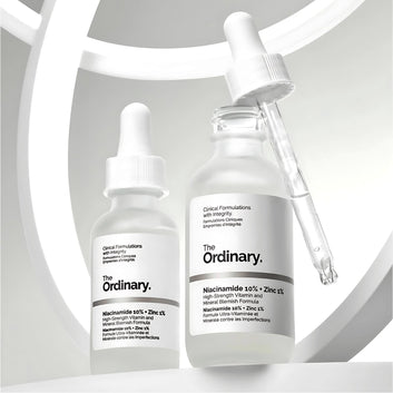 The Ordinary Niacinamide 10% + Zinc 1 % - 30ml |Oil Control, Pore Minimizing & Blemish Solution Serum