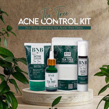 BNB Organic Tea Tree Acne Control 4in1 Facial Kit